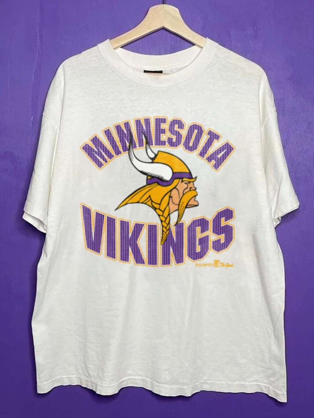 Vintage 1994 Minnesota Vikings Big logo Shirt, Minnesota Vikings NFL Shirt Tee